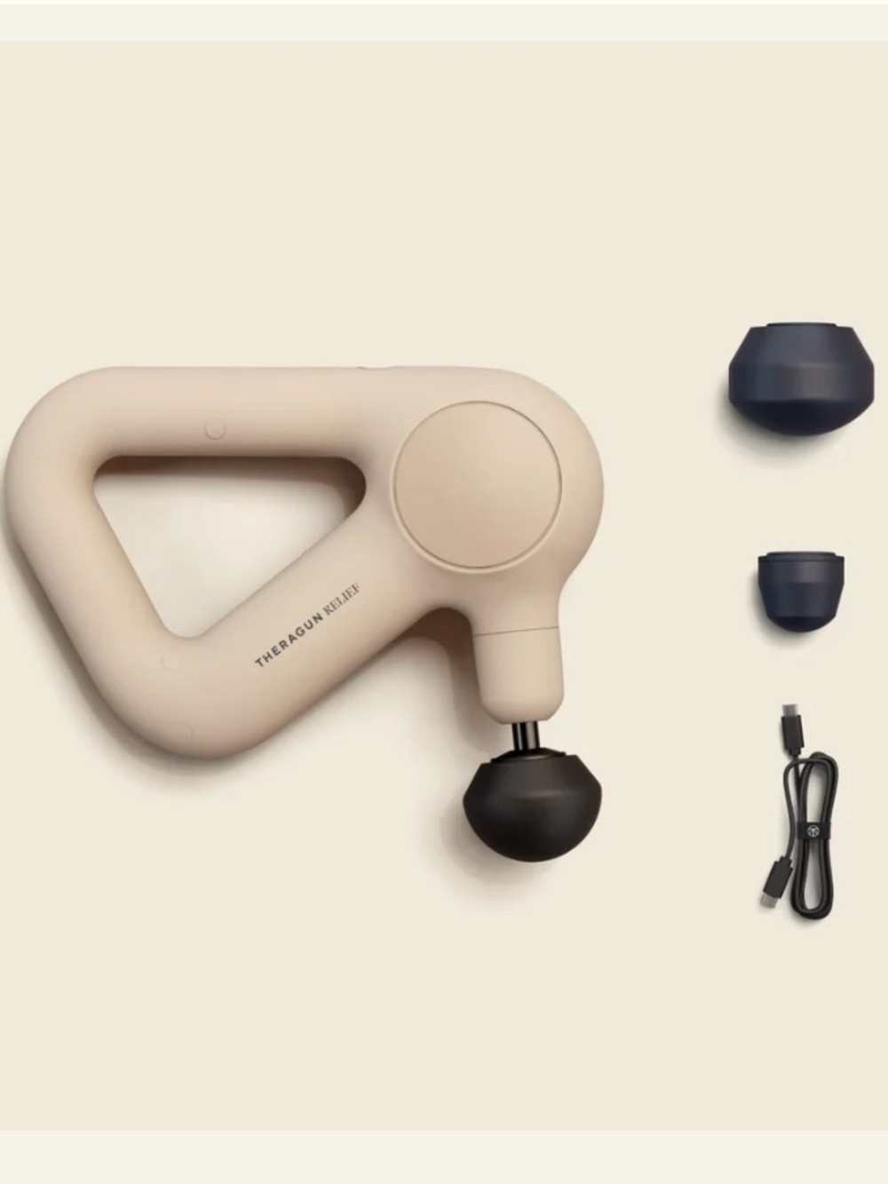 Therabody Theragun Relief Massage Gun โ Beige New in Box